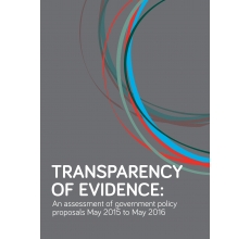 Transparency of evidence